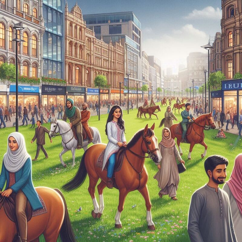 HorseLife city concept, view one