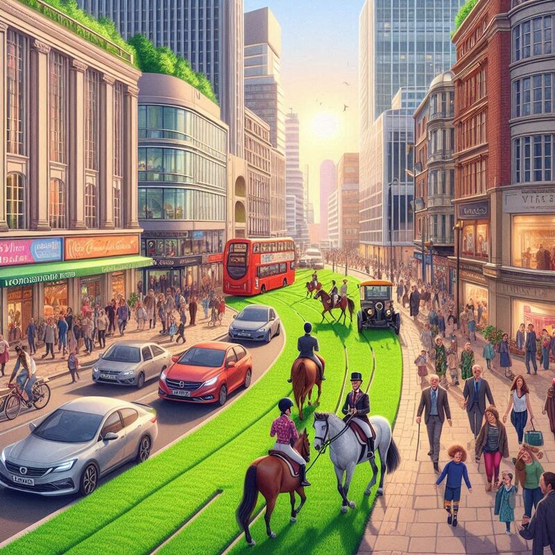 HorseLife city concept, view two