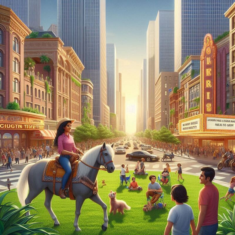 HorseLife city concept, view four
