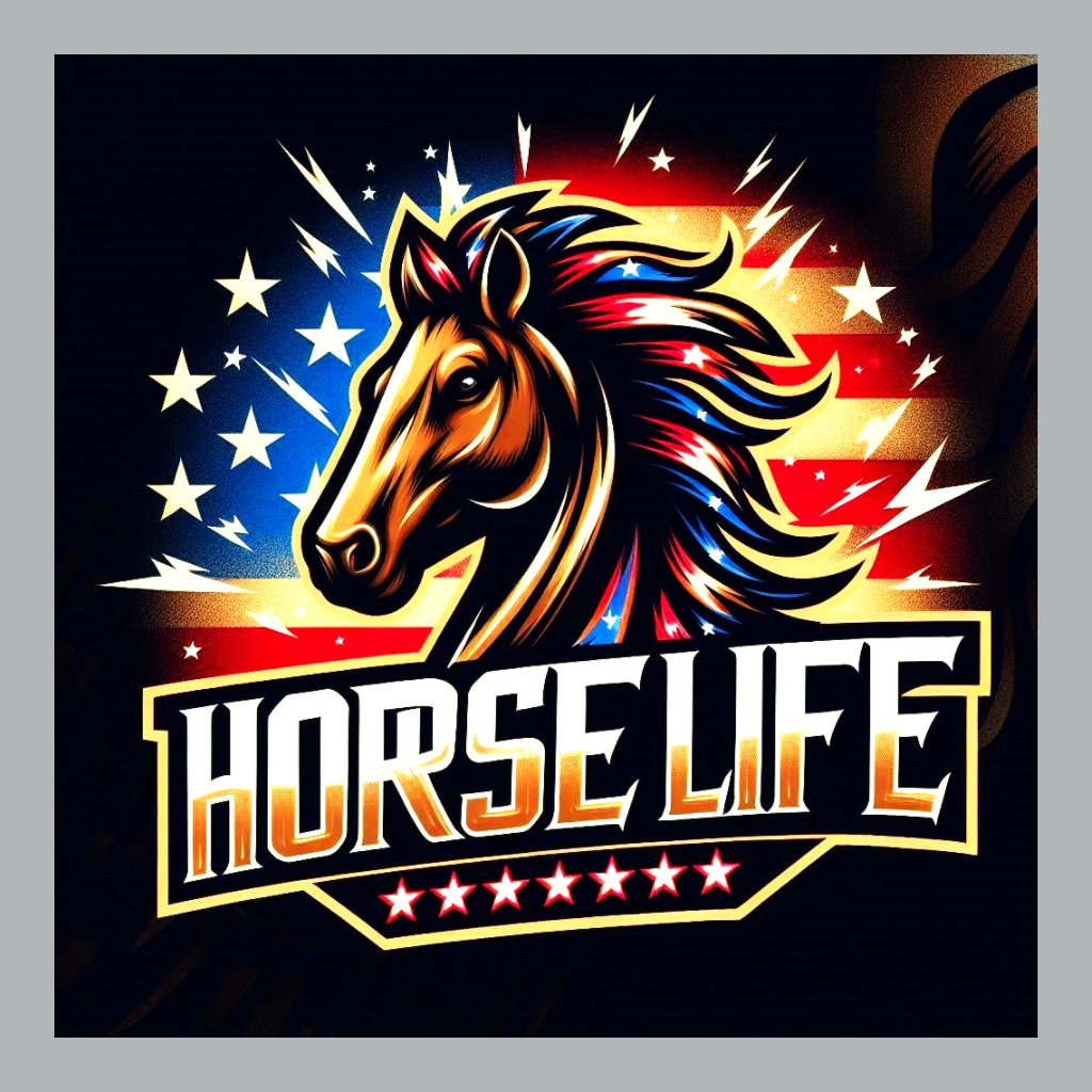 Illustrated HorseLife horse emblem